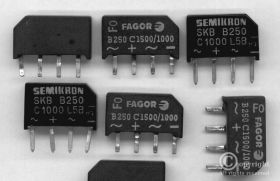 1,5A/600V PŁASKI B250 C1500/1000 FAGOR MOSTEK PROSTOWNICZY