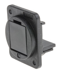 Zaślepka Zaślepka panelu z otworem przelotowym RS PRO do Złącze serii FT