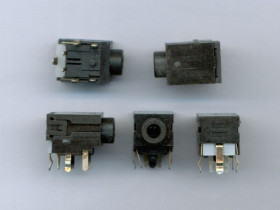 GNIAZDO JACK 3,5mm STEREO POZIOME Z WŁĄCZNIKIEM TYP2 (ZLJACK GN35-POZ-TYP2)