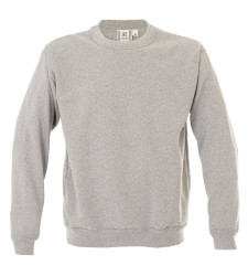 Sweter, 988281, Unisex, M, M, Jasnoszary, 30% poliestru, 70% bawełny