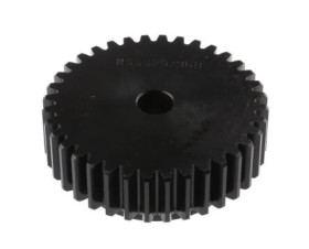 Koło zębate walcowe, moduł: 2, l.zębów: 36, śr. piasty: 55mm, śr. otworu: 12mm, Stal