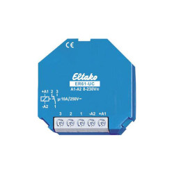 Eltako 61001601 ER61-UC Relay 230V 10A Changeover Hybr. Tech. Low Noise