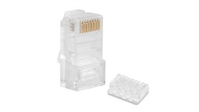 Wtyk Rj45 8P8c Kat.6 Utp Linka Z Prowadnicą Woreczek 100Szt.