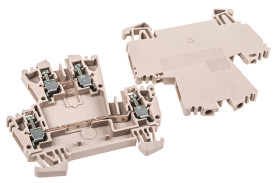 Blok zacisków przelotowych Weidmuller poziomy: Podwójny 30 → 12AWGŚruba WDK raster: 5.1mm 32A 400 V