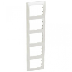 SISTENA LIFE Ramka pieciokrotna pionowa PEARL 771509