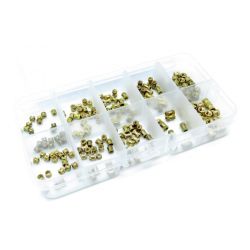 Zestaw wkładek gwintowanych (insert do druku 3D) M2, M2.5, M3 - 200 sztuk