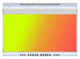 Podświetlenie wyświetlacza LED, 94 x 67mm Display Visions