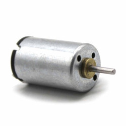 1220 Mini 6V DC 1.5mm Brush Motor 9500 rpm for Toy Vehicles and DIY Projects