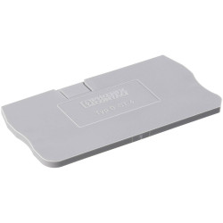 Phoenix Contact 3003023 Terminal Cover Grey 50 pcs Snap-In DIN Rail Mount