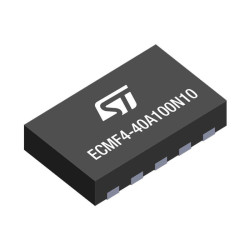 ECMF4-40A100N10 4 lines Common mode filter with ESD protection for High Speed Serial interface
