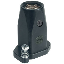 Harting 19 40 703 0400 Bush Enclosure sturdy reliable compact design