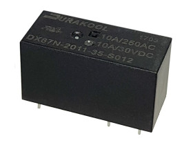 Przekaźnik mocy 12V dc SPDT-C/O Durakool, montaż PCB