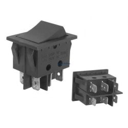 przełącznik klaw. LXC1561AB, DPDT, ON-(ON)