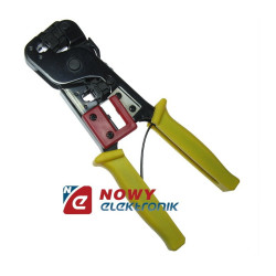 Zaciskarka LY2070B met.4P4C/6P6C 6P4C,6P2C,RJ11,RJ12,RJ14 zaciskacz