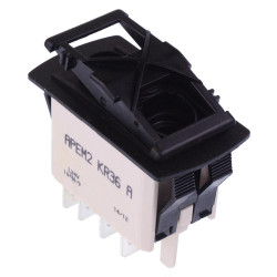 KR36CAXXLG APEM On-On Yellow LED 24V Automotive Rocker Switch SPDT