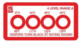 Pasek temperaturowy 4-skalowy