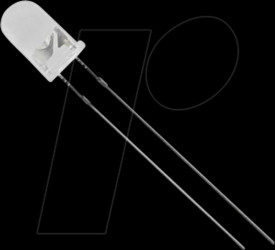 5003R2C-BHC-S LED 5mm, wired, red, 400 mcd, 15°