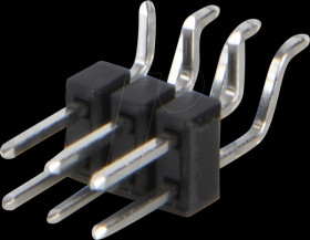 SL 28 SMDTHR 058 06Z Male header 2.54 mm, 2x3, SMT+THT