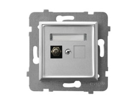 ARIA Gniazdo ekwipotencjalne pojedyncze srebro GPE-1U/m/18 OSPEL