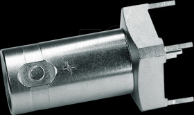 100023417 BNC socket, 50 ohms, print, straight
