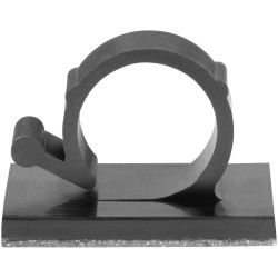 HellermannTyton 151-04465 MAGRA13 Cable Clips Black Nylon 13mm &#xD8; max 15pcs