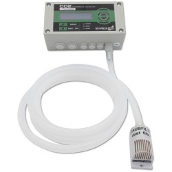 Schabus 300263 GX-D500P CO2 Detector, Built-in Sensor, Mains-Powered