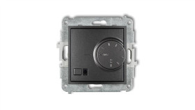 Mini Regulator Temperatury Elektroniczny Z Czujnikiem Powietrznym Grafitowy...