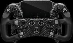 40-032-11112321 Asetek Invicta Formula Steering Wheel, black on black edition