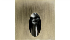 Lampa Oprawa Schodowa Led Stepi Br/Ww Mosiądz Ciepła Biała 3000K Kwadrat Do...