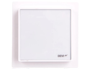 Termostat dotykowy DEVIreg Smart 240V 16A 5-45C IP21 śnieżnobiały 140F1140
