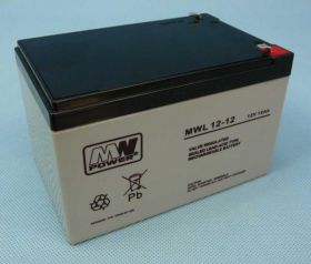 12V/12Ah 152x98x98 F1 MWL AKUMU.AGM