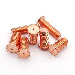 M6 Spot Welding Screw - Copper-Coated - 10pcs