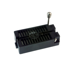 Gniazdo ZIF 24-pinowe DIP ARIES czarne - Waveshare 3629