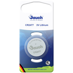 Jauch Quartz 250004 Button Cell CR2477 3V 1000mAh Lithium Battery