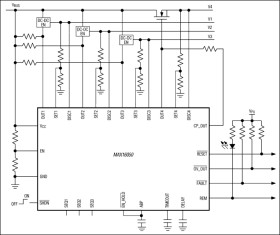 Voltage Monitors/Sequencer Circuits with Reverse-Sequencing Capability