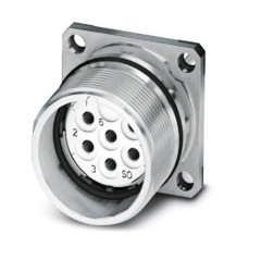 Złącze wielostykowe przemysłowe 7-pinowe M23 Montaż przedni Gniazdo Phoenix Contact