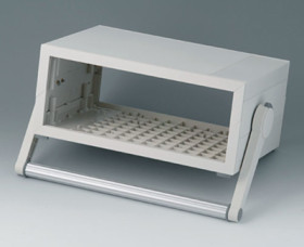 ABS enclosure, (L x W x H) 260 x 185 x 124 mm, gray white (RAL 9002), IP40, B2211317