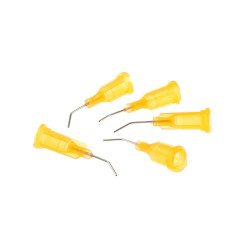 Igła dozownicza zagięta do fluxu, kleju 0,337mm, 23G - 5 szt.