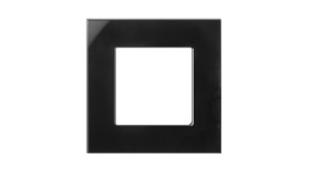 Szklana Ramka Maclean, Pojedyncza, Czarna, 86X86mm, Mce730b