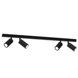Lampa sufitowa HUDSON BLACK 4xGU10 MLP8797 Milagro