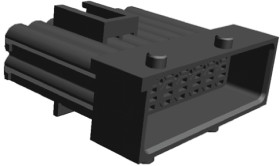 Złącze samochodowe 16-pinowe TE Connectivity 2-rzędowe Męski Timer Montaż na kablu Obudowa złącza samochodowego