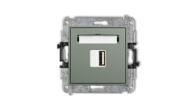 Mini Mechanizm Ładowarki Usb Pojedynczej Usb A, 5W Max., 5V, 1A Szałwiowy...