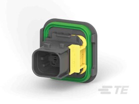 Obudowa TE Connectivity 180°, 90° HDSCS Męski Politereftalan butylenu wzmocniony włóknem szklanym Obudowa końcówek