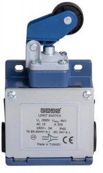 Łącznik L53 w obudowie metalowej 2R popychacz z dźwignią poziomą z rolką z tworzywa T0-L53K12MIP211