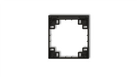 Ramka Pośrednia Do Gniazd Bryzgoszczelnych Z Uziemieniem Schuko Czarny Mat...