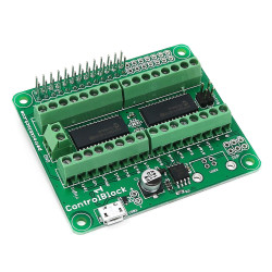 ControlBlock Micro-USB - Game Controllers, Power Switch and I/O for Raspberry Pi [Discontinued]