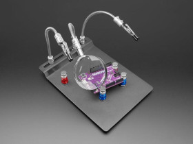Adafruit Metal Rework Station Stand with Two Clips and Four PCB Holders
