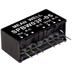 Mean Well SPBW03F-12 SPBW03 dc/dc converter 250mA 3W -40&#xB0;C to &#x2B;90&#xB0;C range