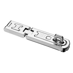 ABUS 01443 100/80 DG Hinged Hasp &amp; Staple 80mm