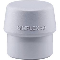 Halder 3203.040 SIMPLEX Replacement Head Semihard 45g No Black Marks